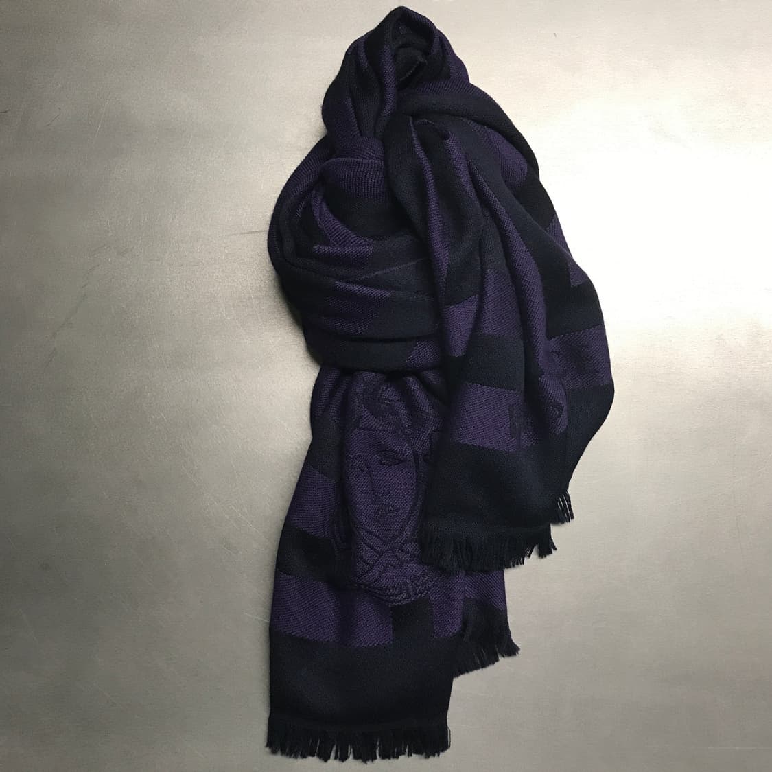 베르사체 메두사 머플러 퍼플 상품이미지1