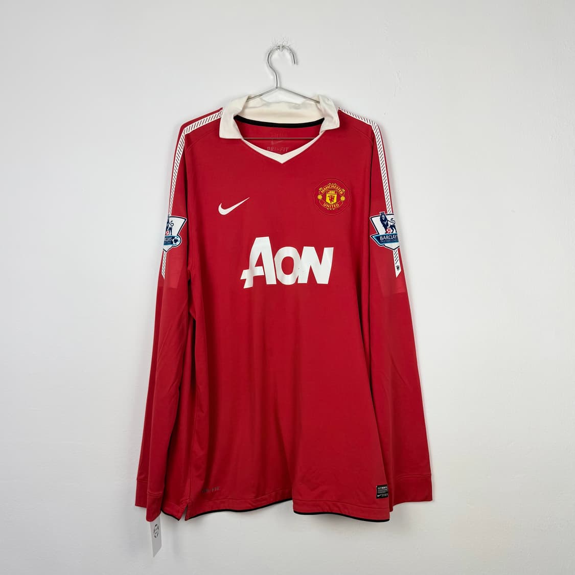 10-11 맨유 홈 박지성 긴팔 유니폼 상품이미지6