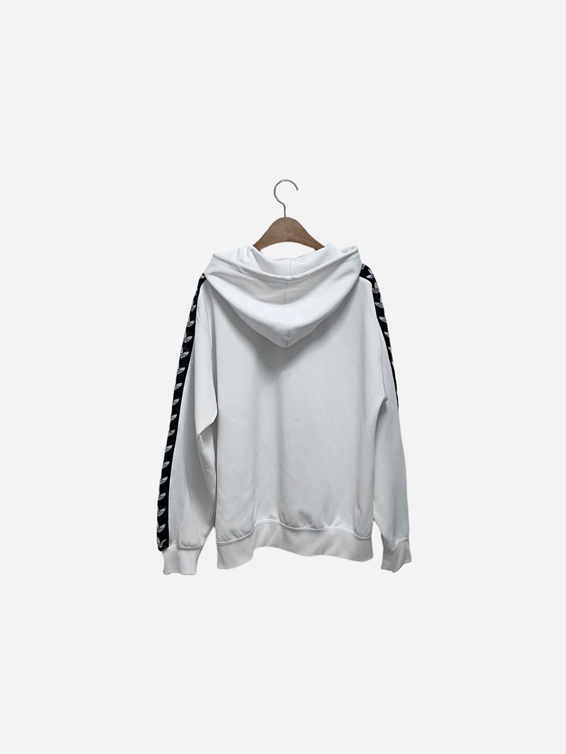 아디다스 사이드 테잎로고 후드티 화이트 상품이미지7