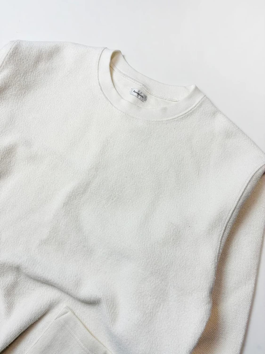 RECONQUISTA 20FW 헤비코튼 맨투맨 PN5701    상품이미지2