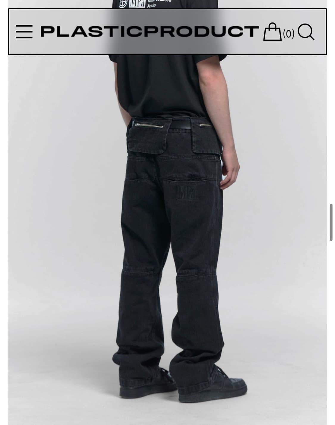 플라스틱프로덕트 백팬츠 상품이미지2