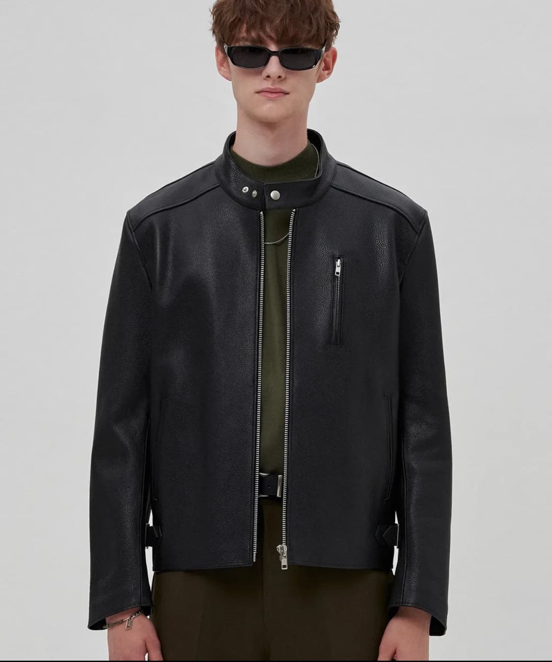 도프제이슨 레이싱 소가죽 자켓 (xl) 상품이미지2