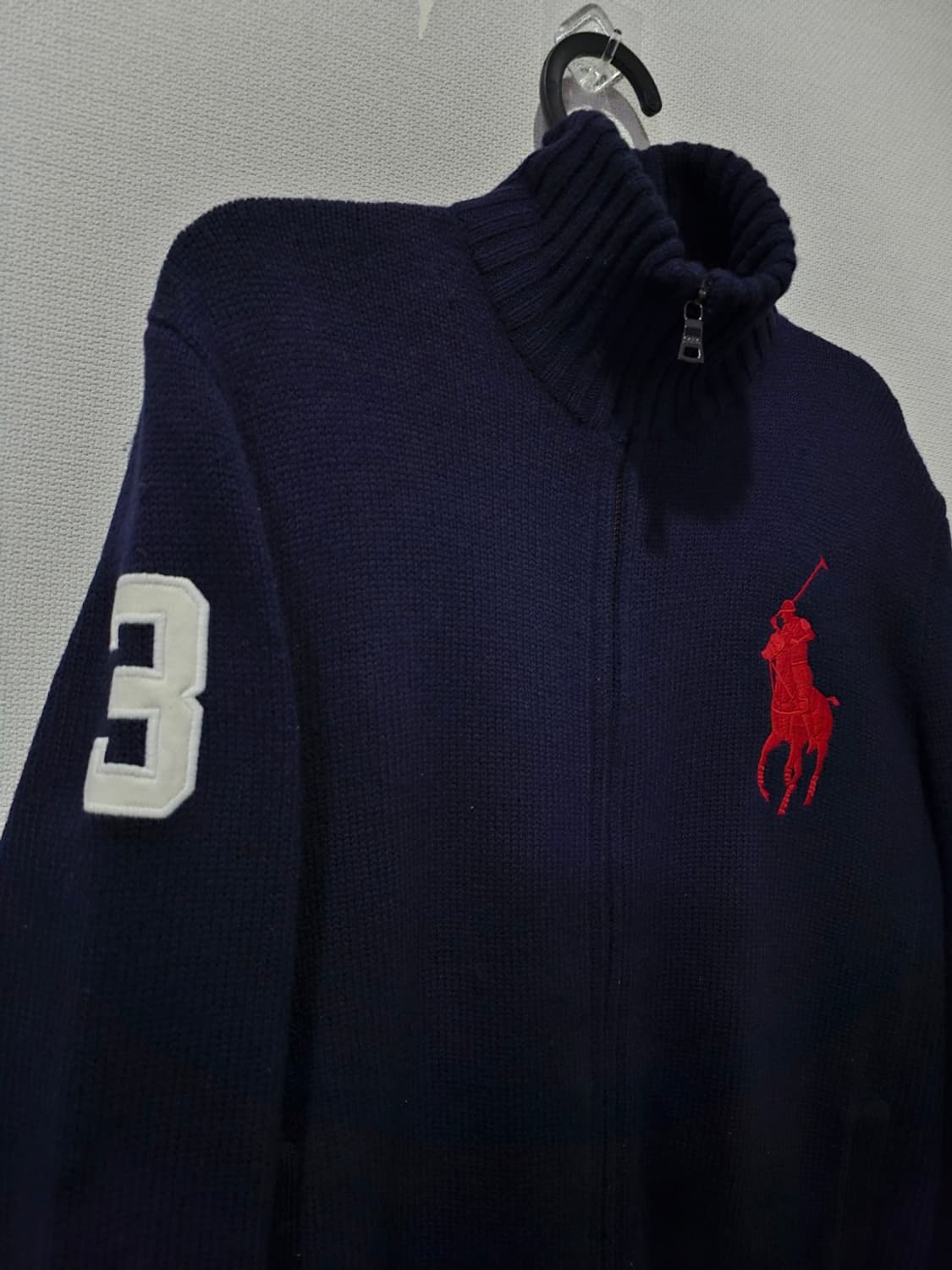 폴로 POLO 빅포니 니트집업 85 / XS 상품이미지2