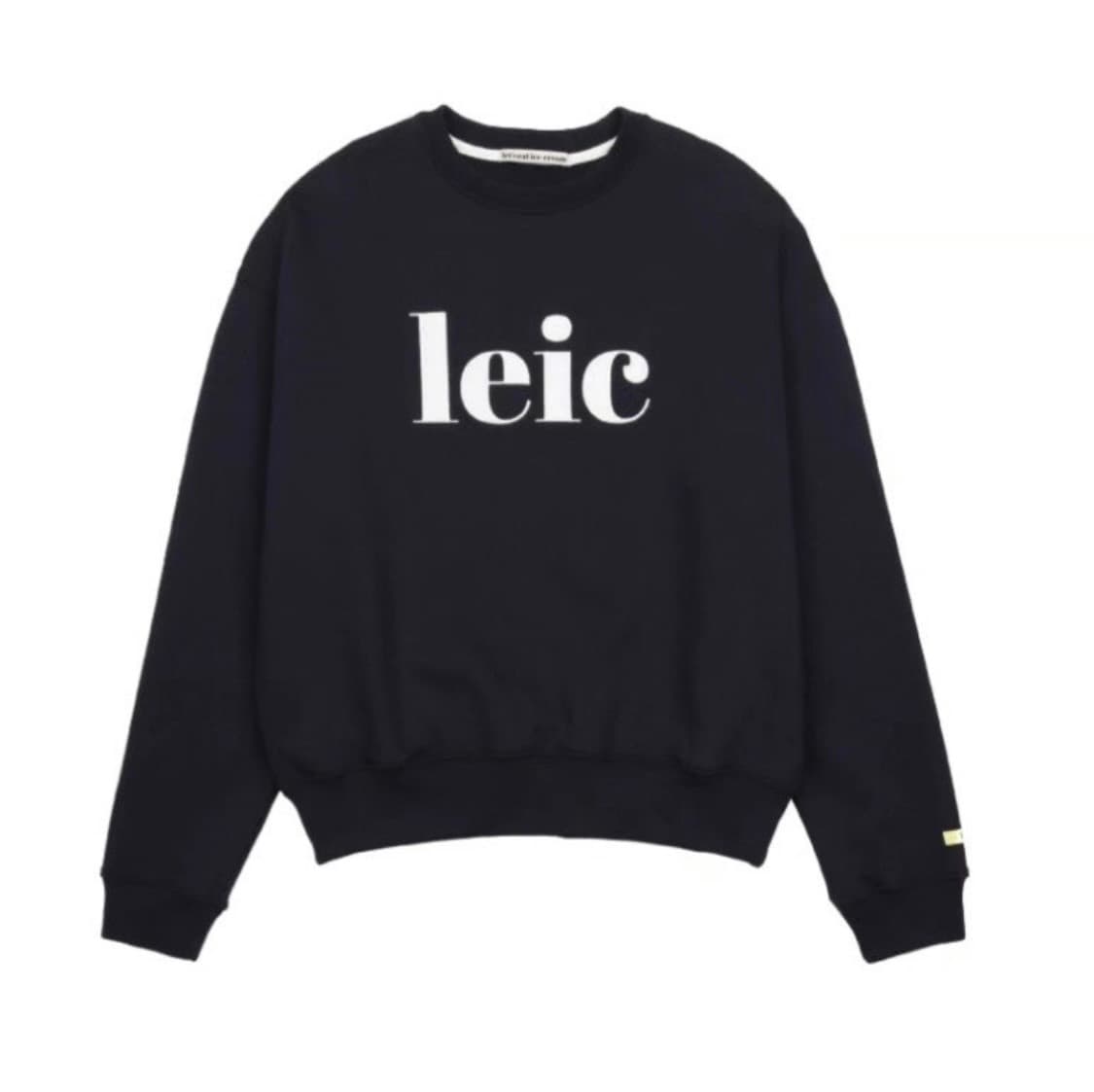 레이크(leic) BIG LOGO SWEAT SHIRT (navy) 상품이미지4