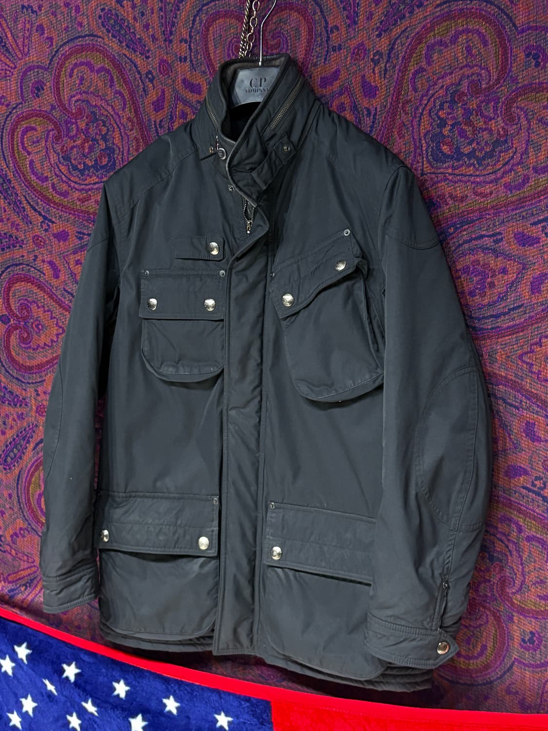 폴로 랄프로렌 바이크 가죽 패딩자켓 상품이미지2