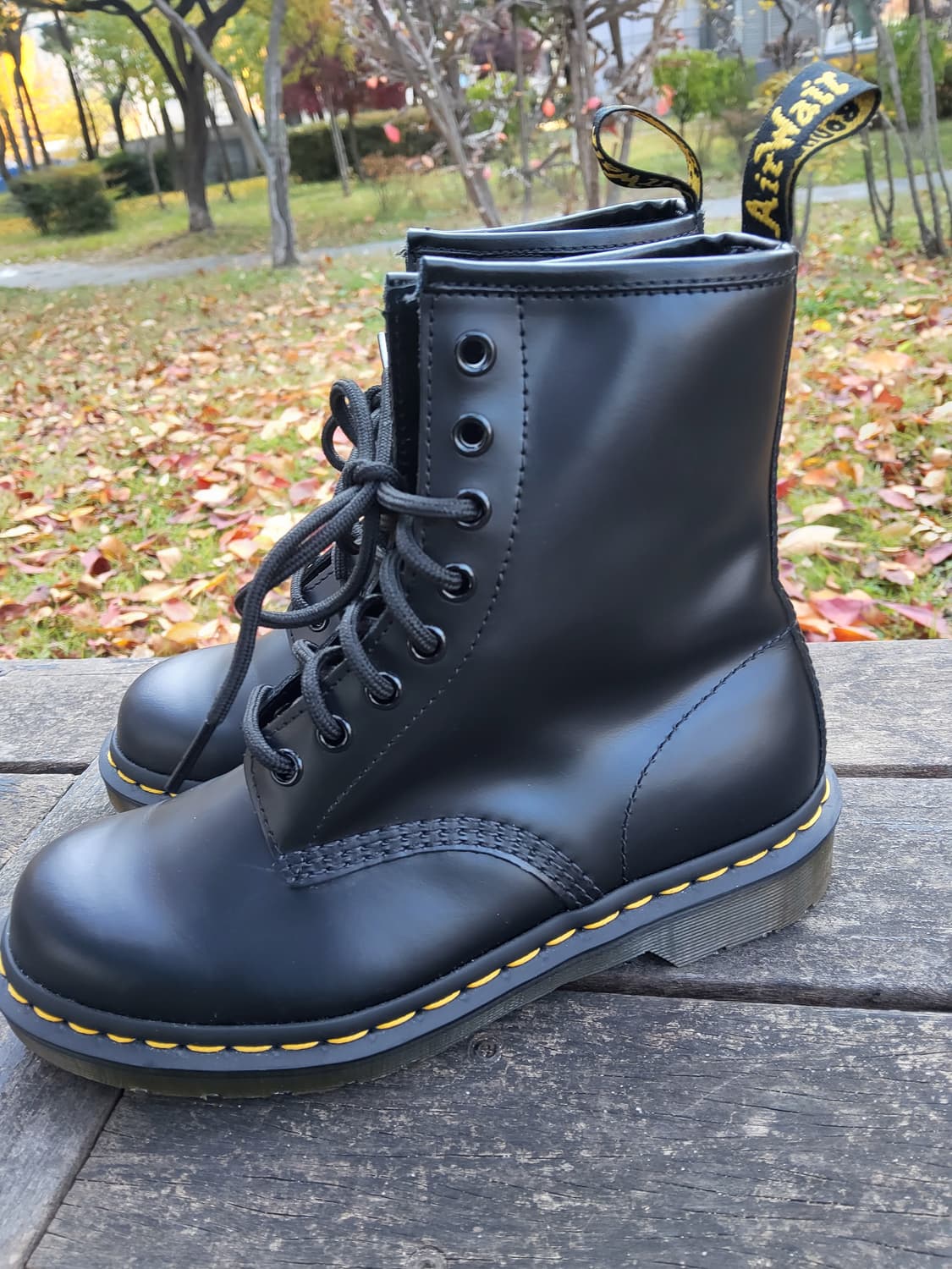 닥터마틴 8홀 1460모델 230사이즈 스무스 신품급 상품이미지5