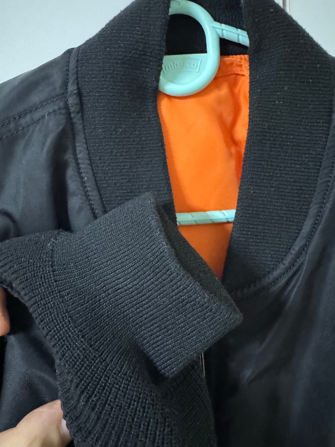 알파인더스트리 ma-1 블랙 XL 상품이미지7