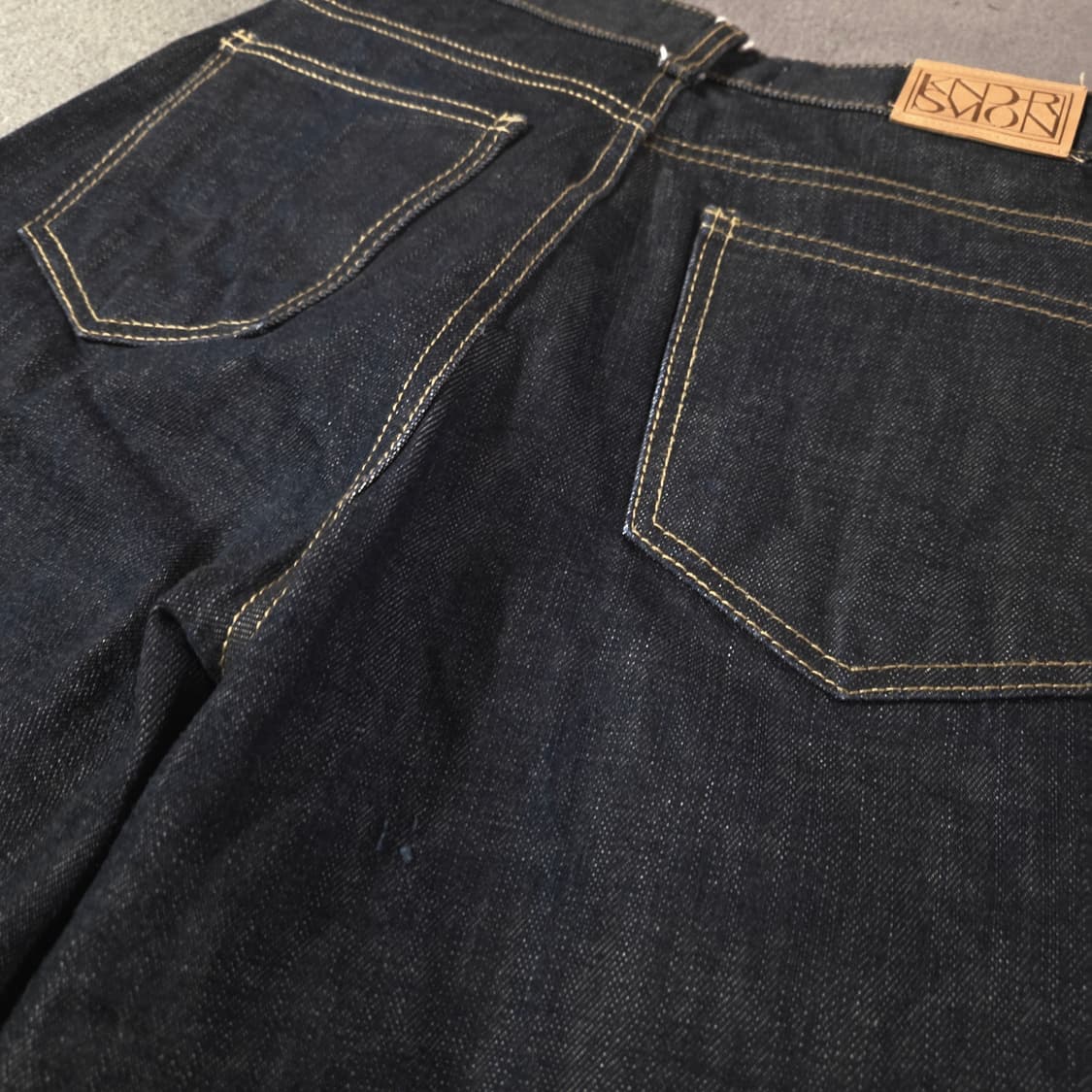 킨더살몬 피케 셀비지 데님 팬츠 1(S) 27인치 여 상품이미지5