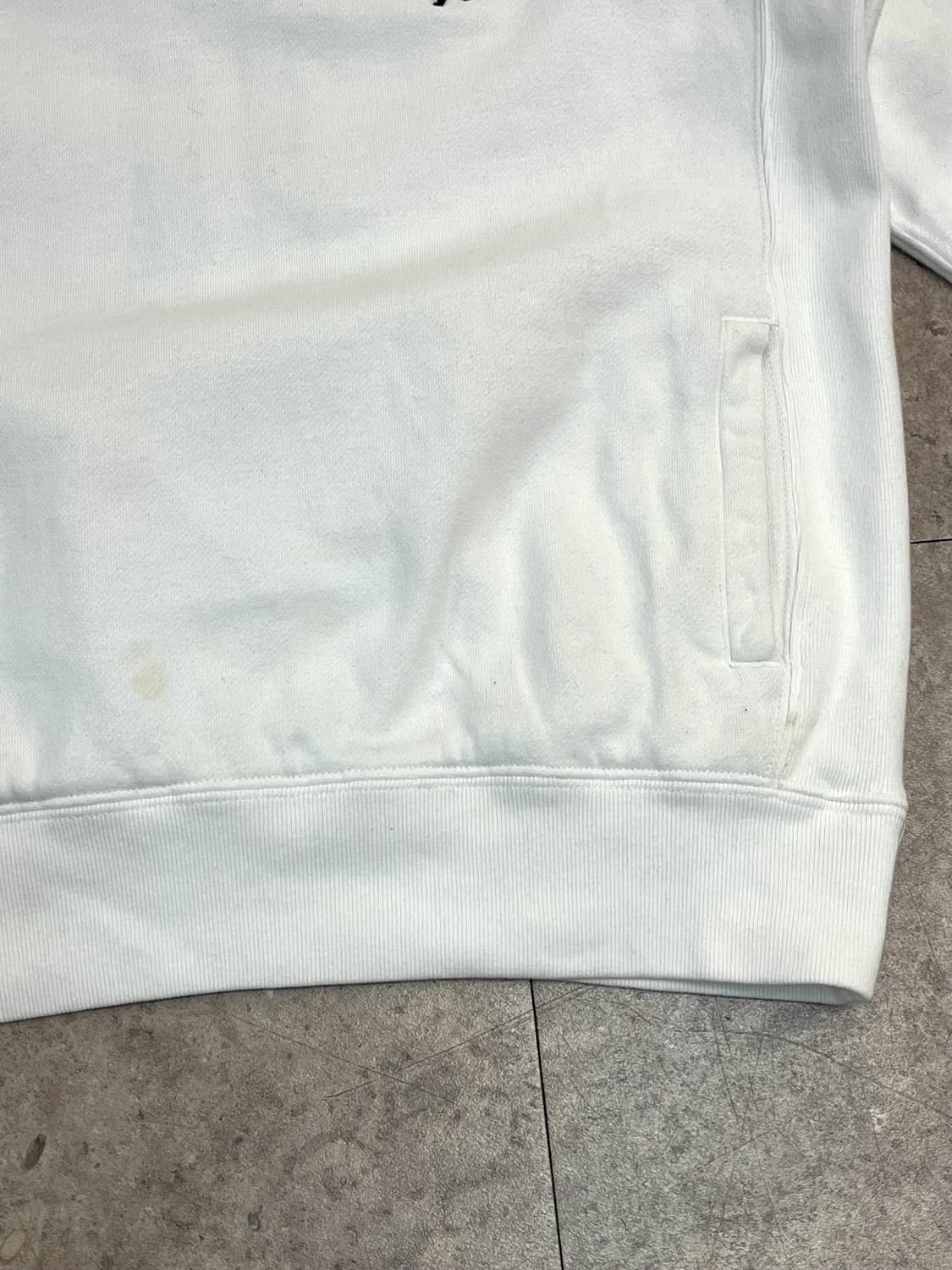 폴로 랄프로렌 USA 빅포니 반집업 맨투맨 화이트  L #csz2684 상품이미지5