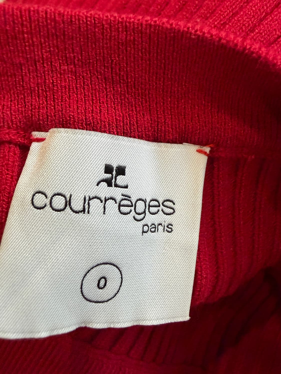 Courreges 꾸레쥬 립 탱크탑 상품이미지5