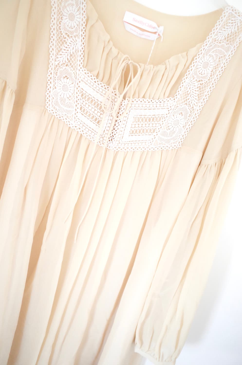 See by Chloe 실크 쉬폰 원피스 상품이미지10