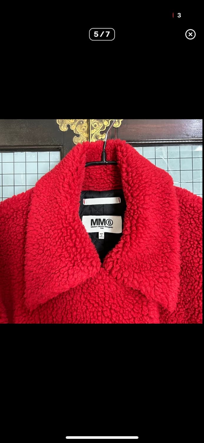 메종 마틴 마르지엘라 AW15 MM6 플리스 더블 코트 상품이미지4