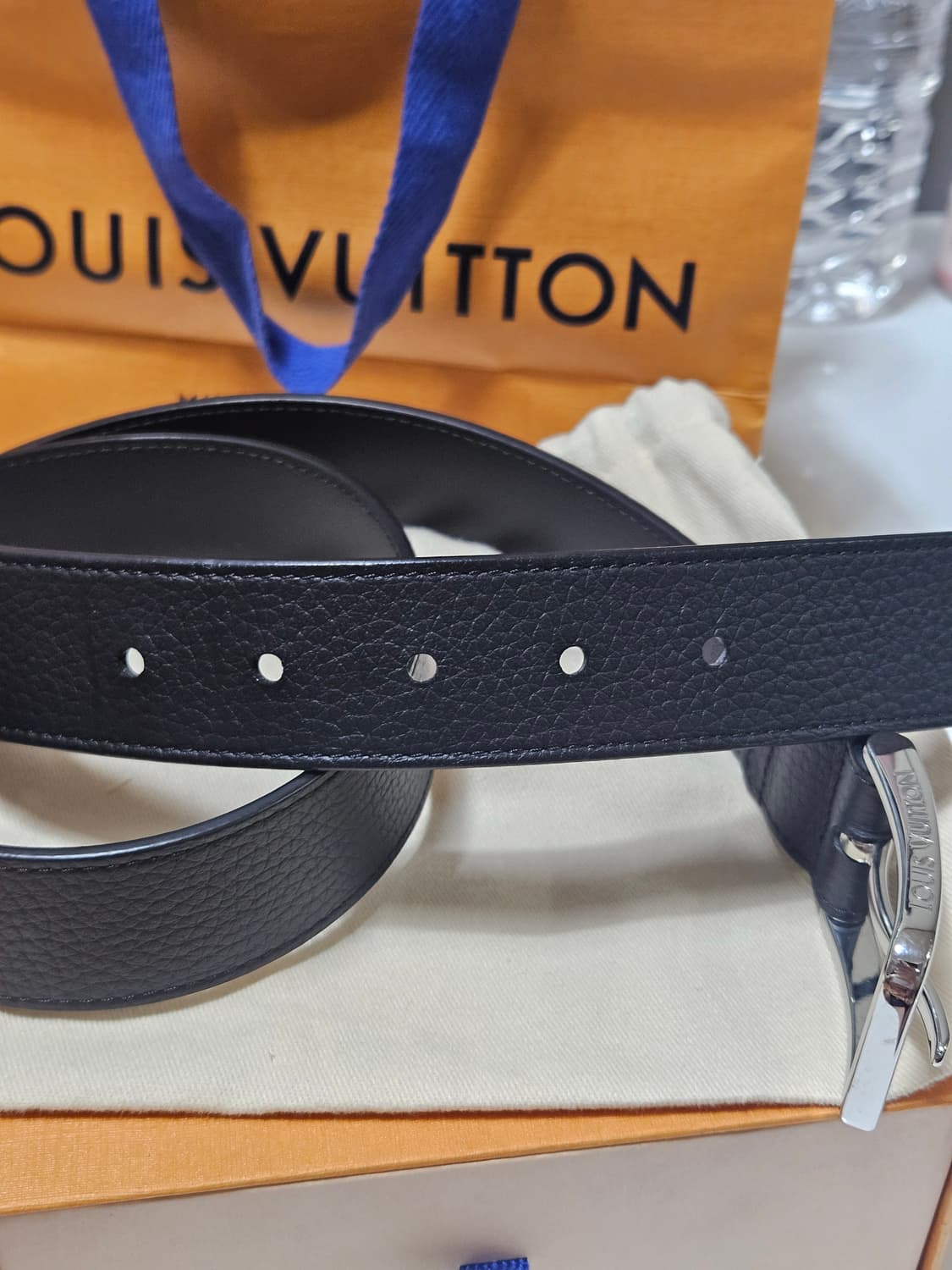 루이비통 퐁 뇌프 벨트 35mm 85Size 상품이미지5