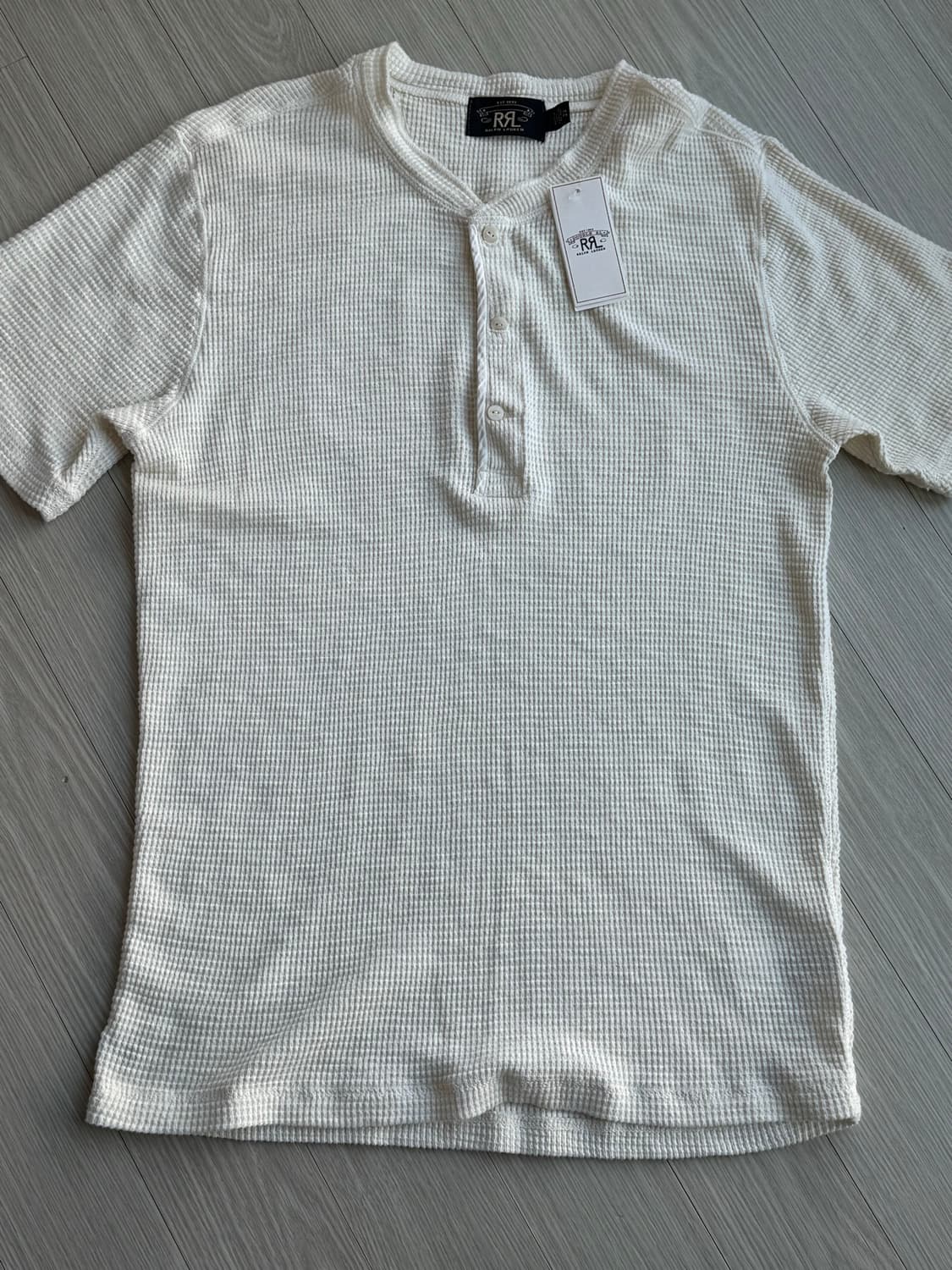 새상품 더블알엘 RRL 와플 헨리넥 반팔 xL 상품이미지1