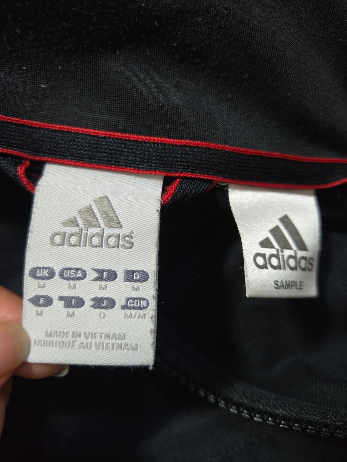 아디다스 AC밀란 져지 검빨 트랙탑 자켓 축구 fc 상품이미지3