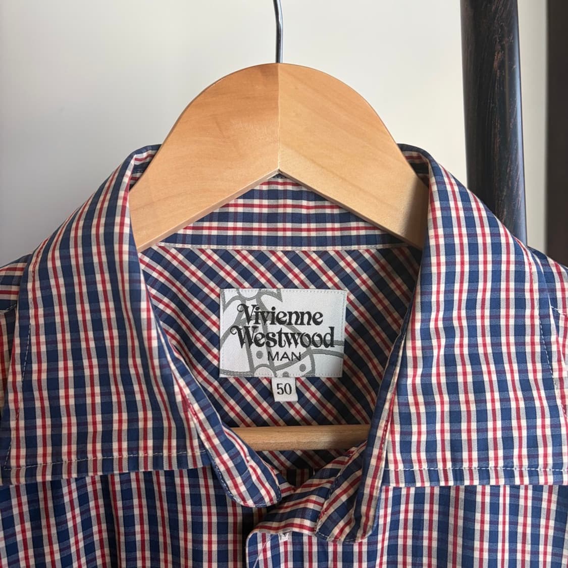 15334 - 비비안 웨스트우드 체크 셔츠 상품이미지5