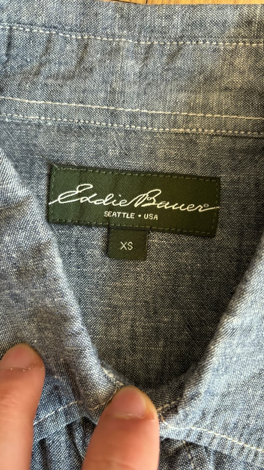 Eddie Bauer chambray shrits 상품이미지3