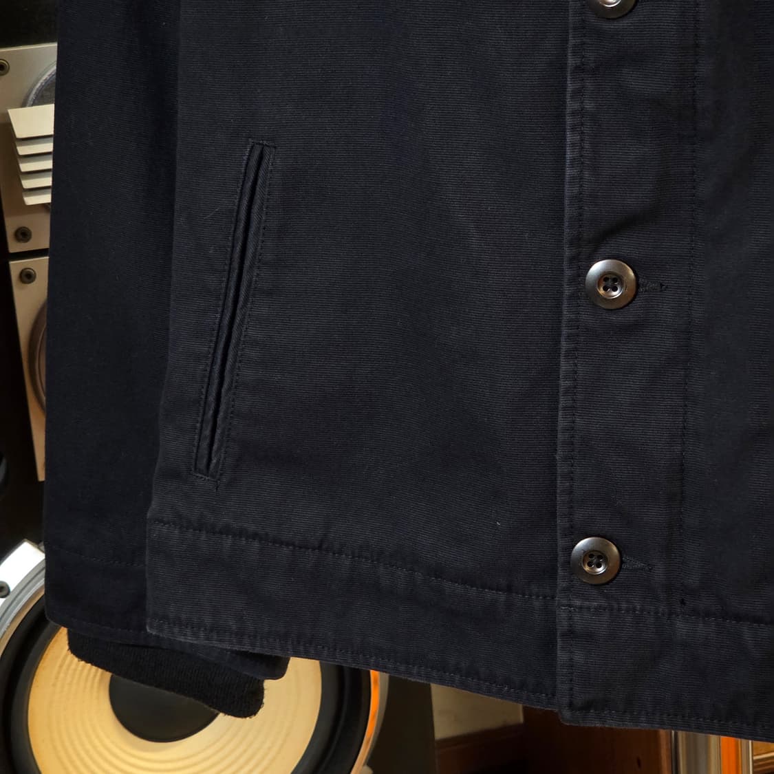 JPN 블랙 펑크 레터링 투웨이 자켓 상품이미지5