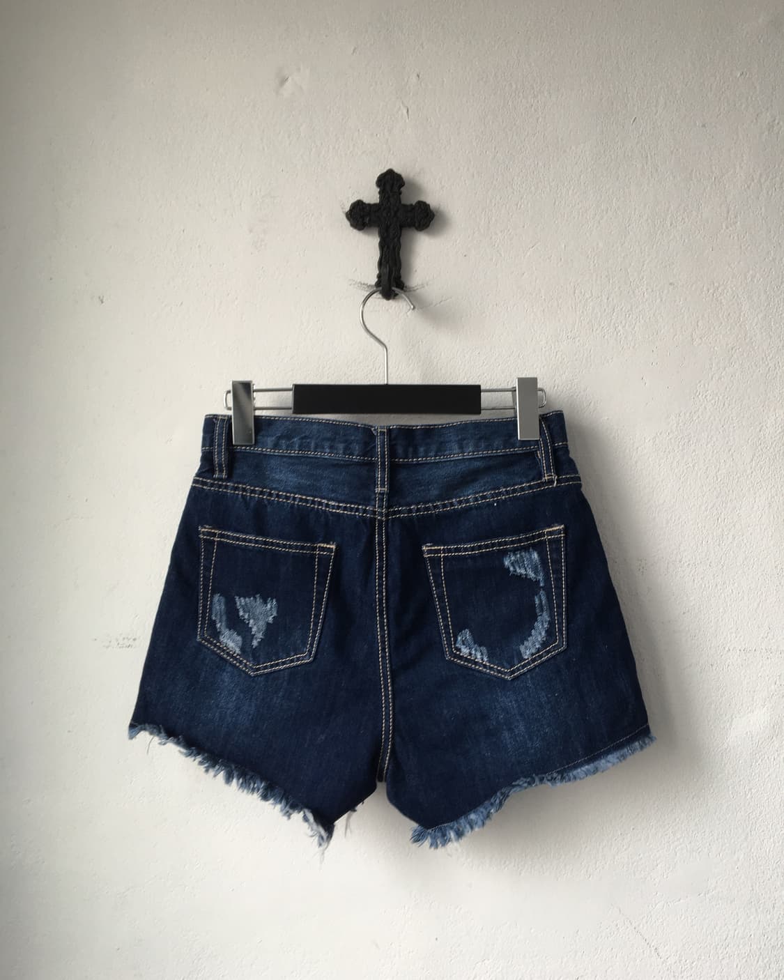 Damage denim short 상품이미지2
