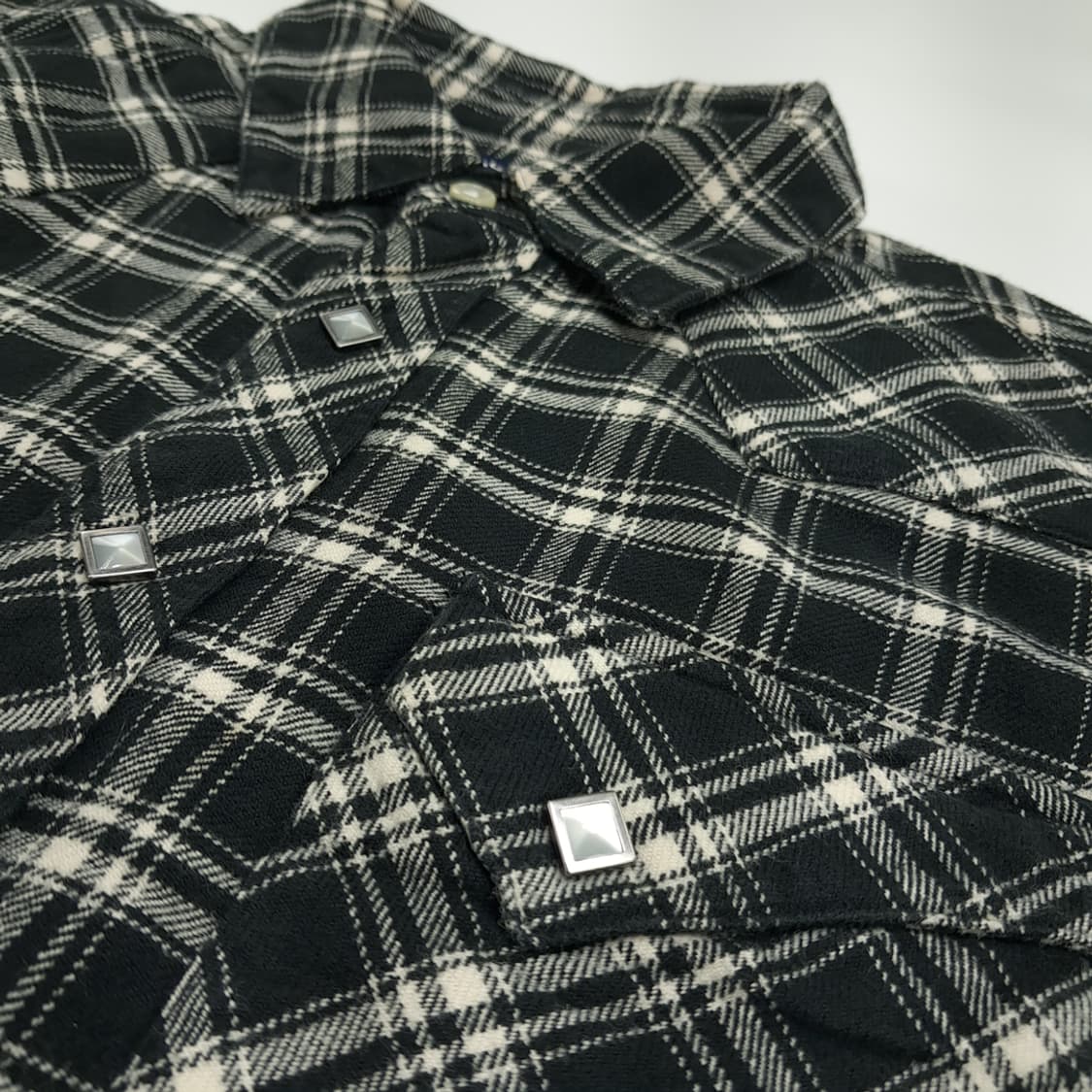 CN449W XL 폴로 랄프로렌 모던 웨스턴 플란넬 체크 긴팔 셔츠 남방 상품이미지5
