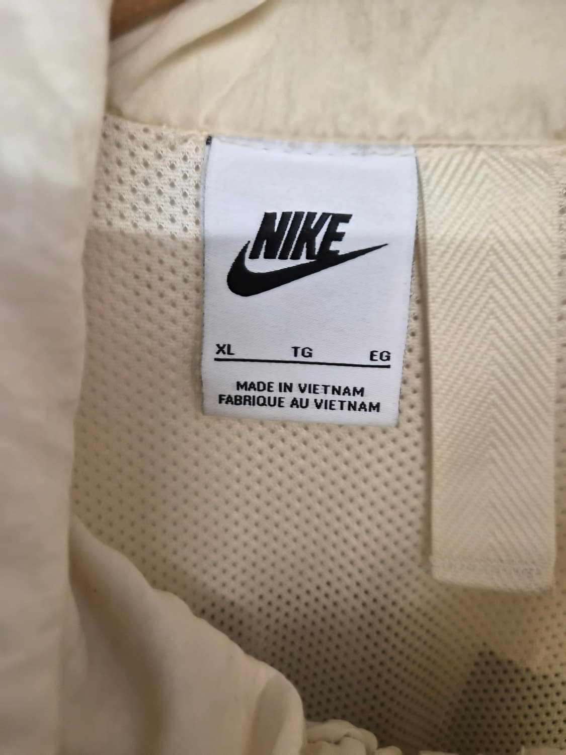 XL) 나이키 HBR 우븐 라인드 자켓 팝니다 상품이미지3
