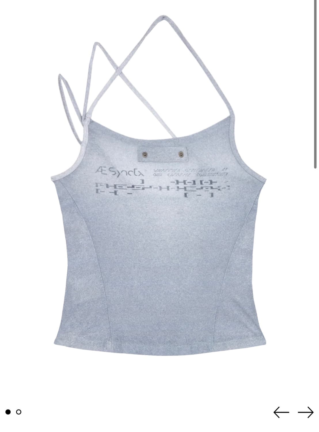 에이시넥틱스 나시 FADED SLEEVELESS 상품이미지1