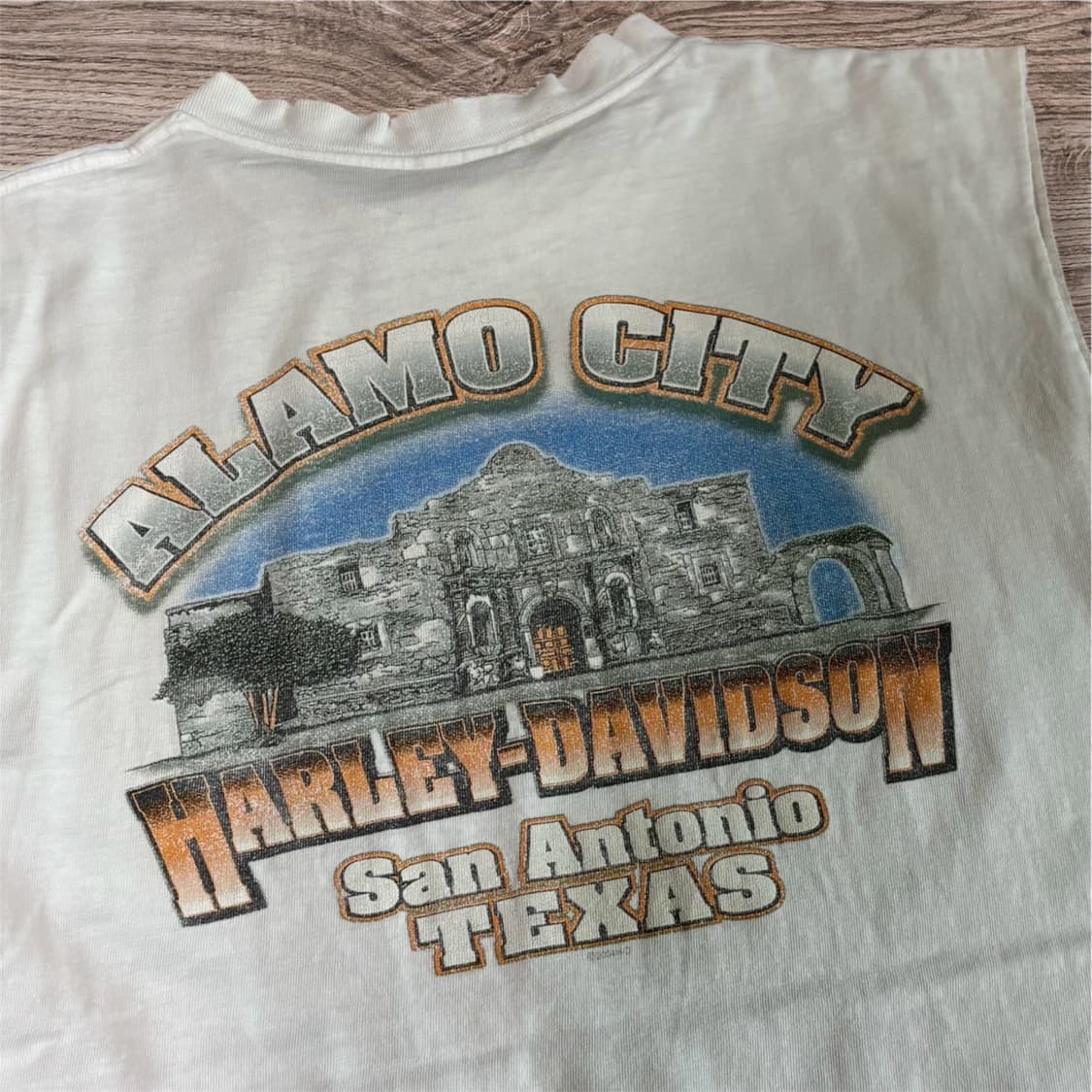 00s Harley Davidson ALAMO CITY T-shirt 상품이미지4