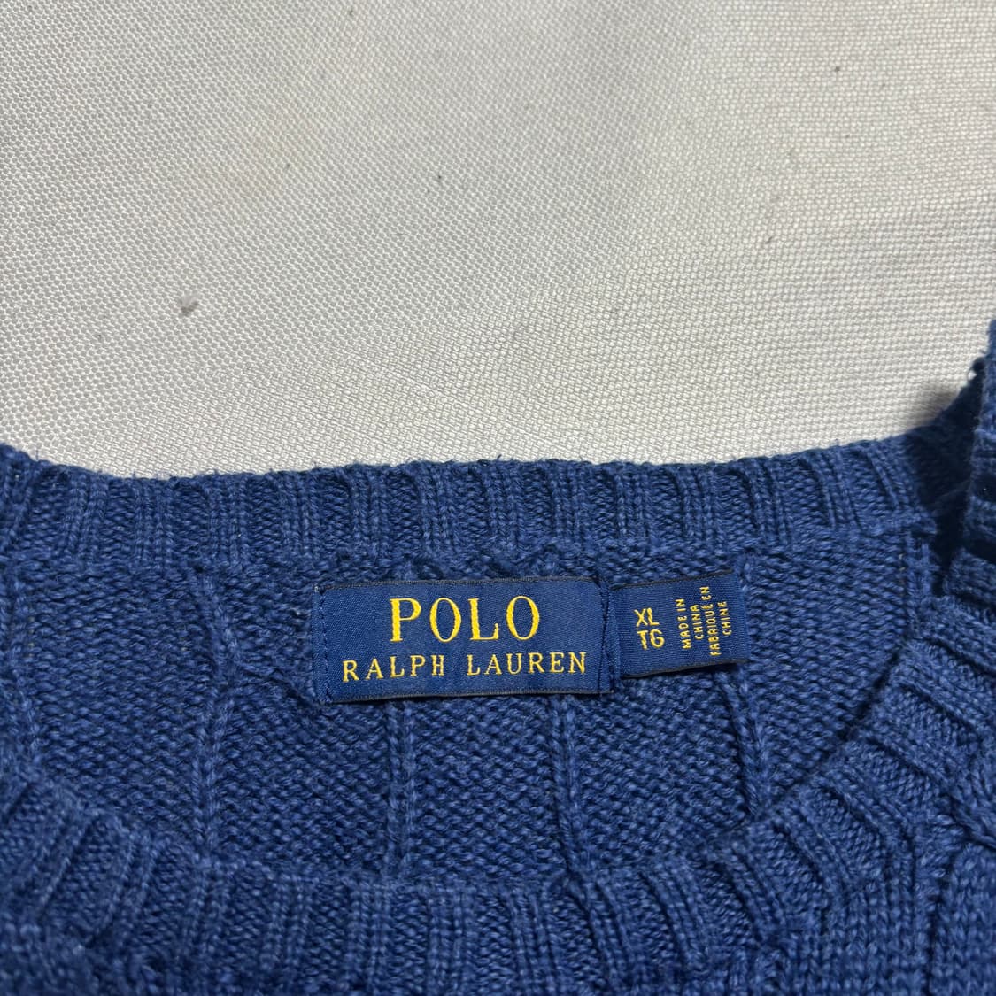 XL 폴로랄프로렌 케이블 니트 상품이미지4