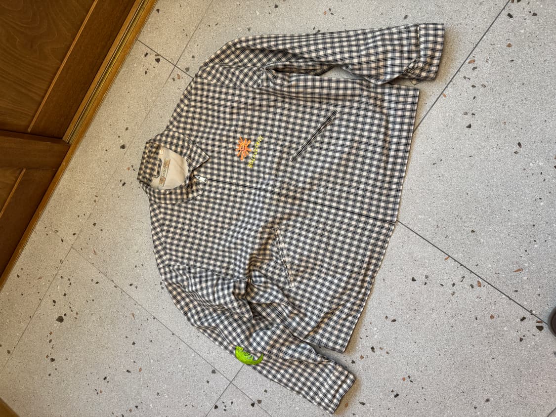 헬로선라이즈 체크 자켓 L 상품이미지1