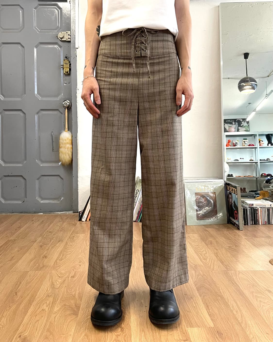 [M] 앤더슨벨 체크 팬츠 상품이미지1