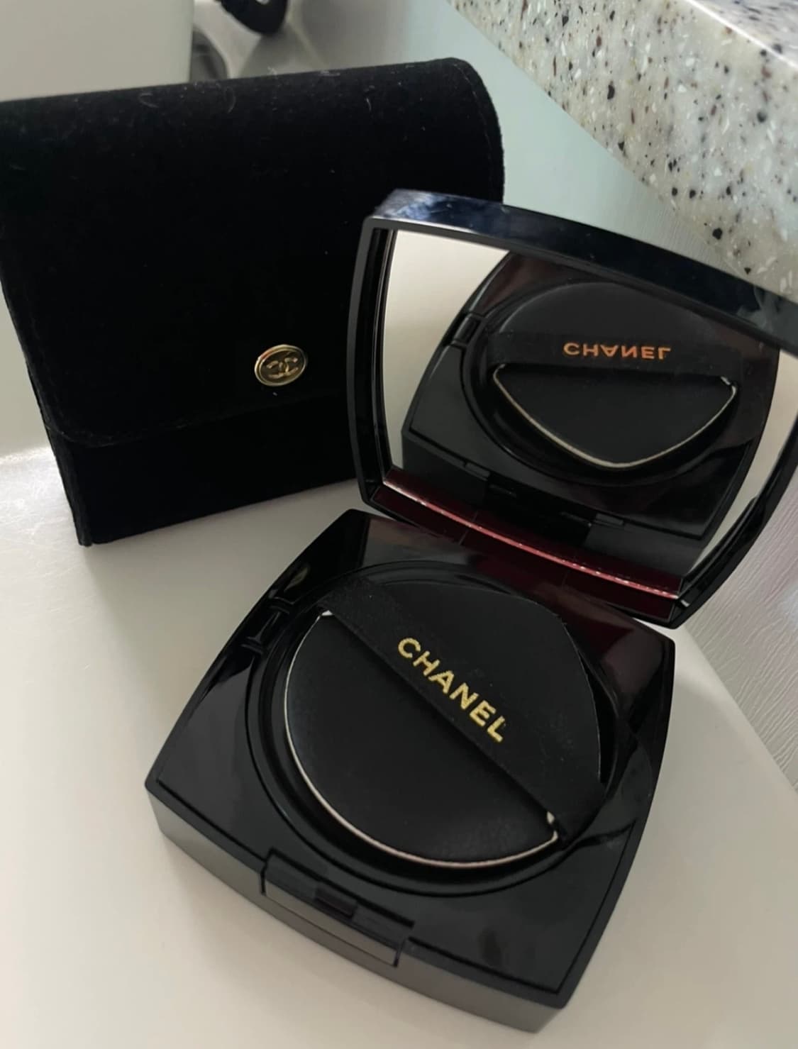 샤넬 수블리마지 레쌍스 드 뗑 쿠션 B00 상품이미지2