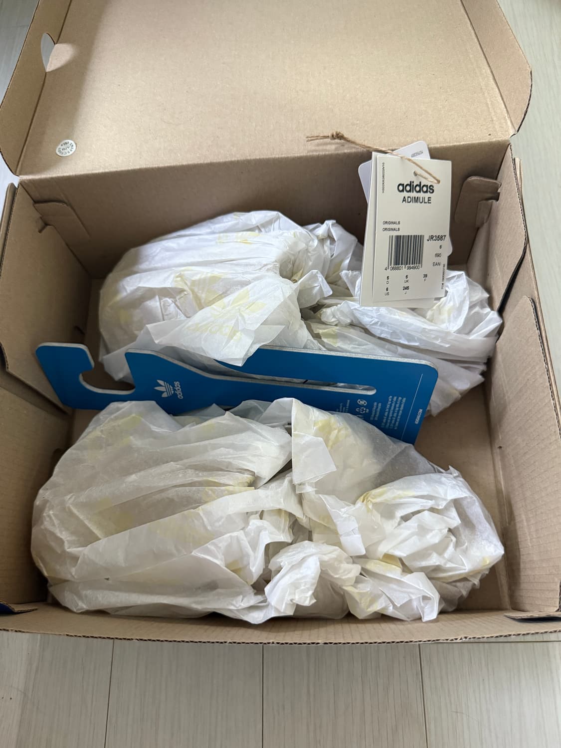 아디다스 아디뮬 슬라이드 골든 베이지 검 상품이미지2