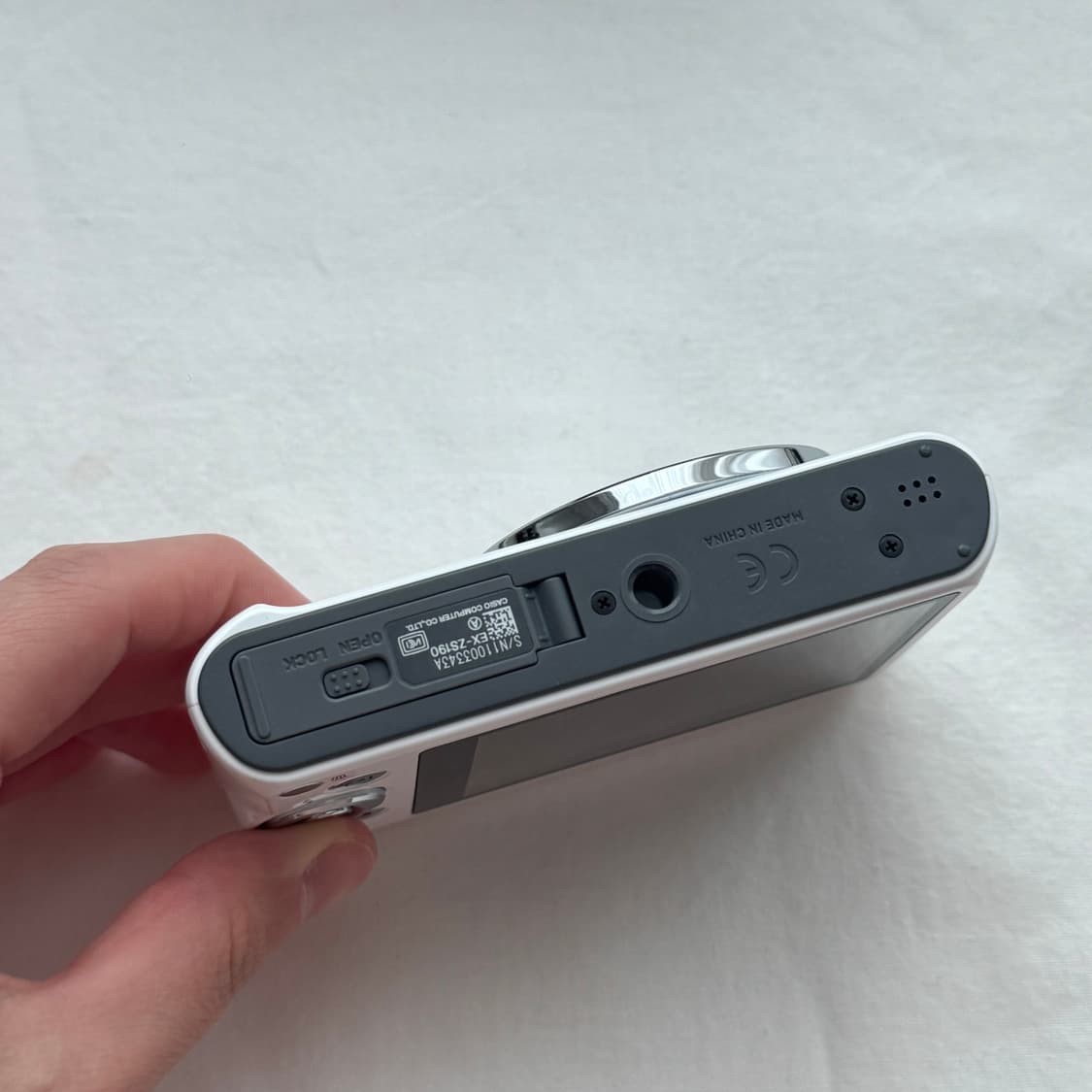 작례⭕️ 카시오 엑슬림 Casio Exilim ZS180 화이트 디카 상품이미지5