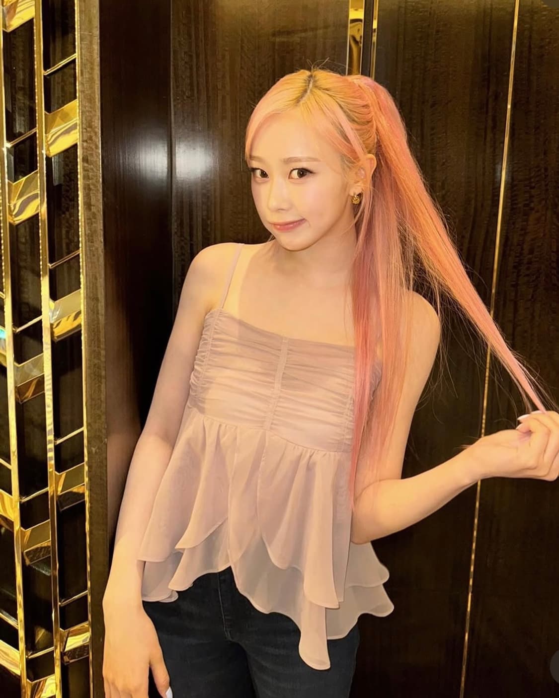 Angelnumber555 튤립 슬리브리스 상품이미지3
