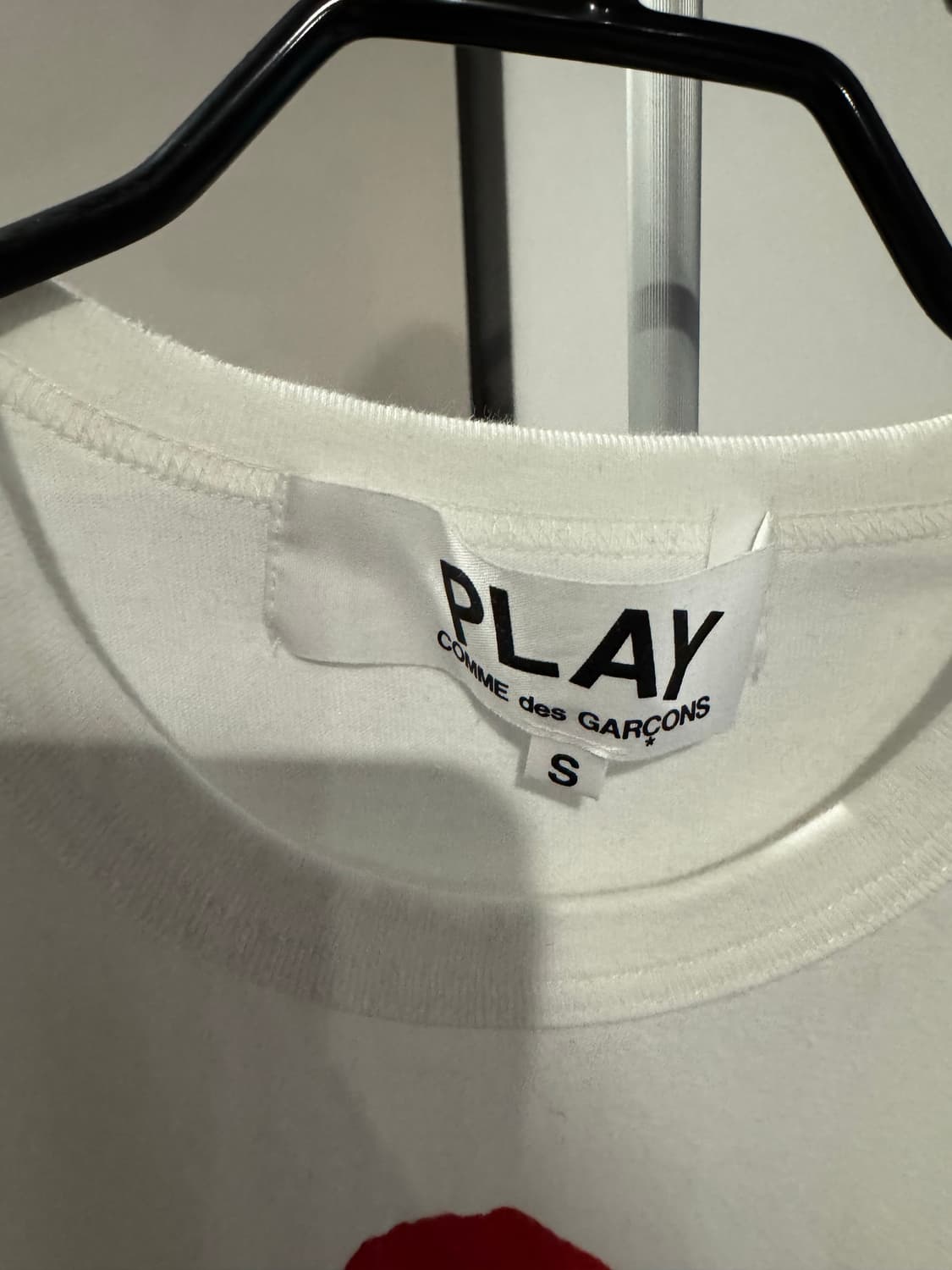 꼼데가르송 플레이 티셔츠 상품이미지2