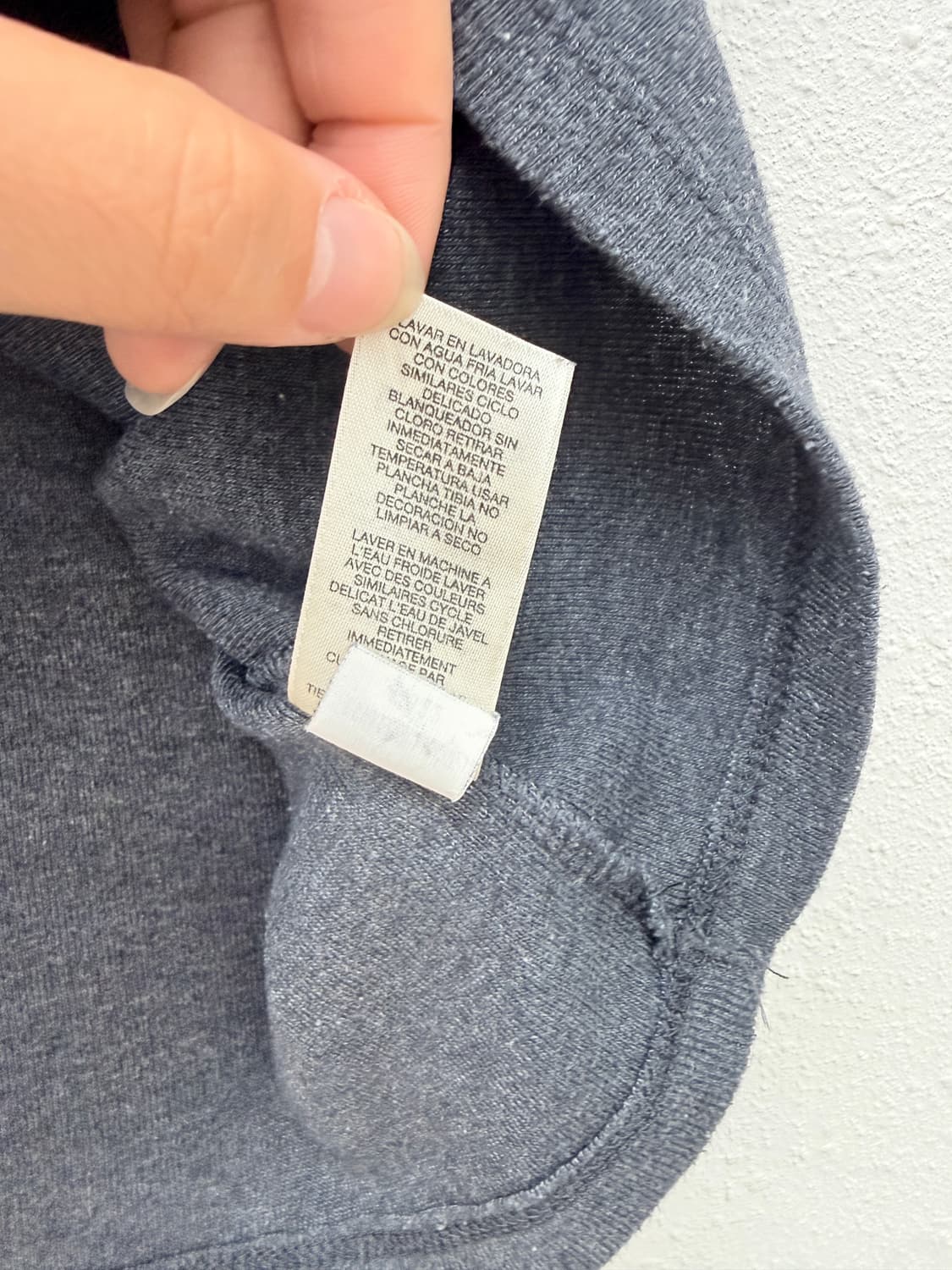 빈티지 DKNY 그레이 레터링 반팔티 상품이미지7