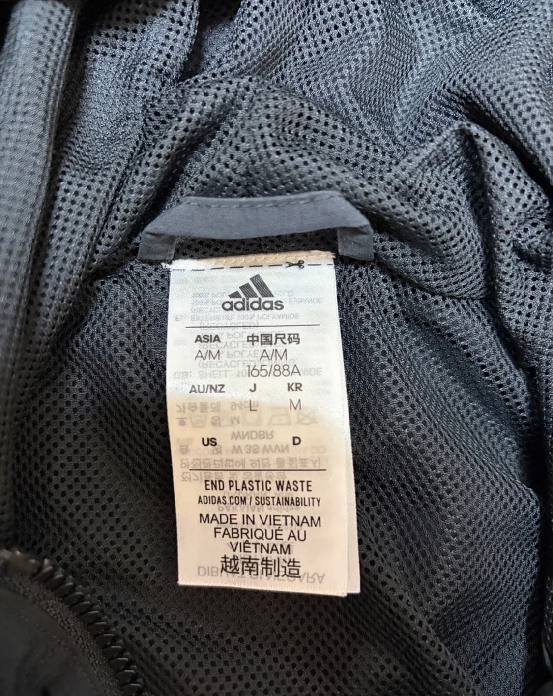 아디다스 크롭 바람막이 상품이미지2