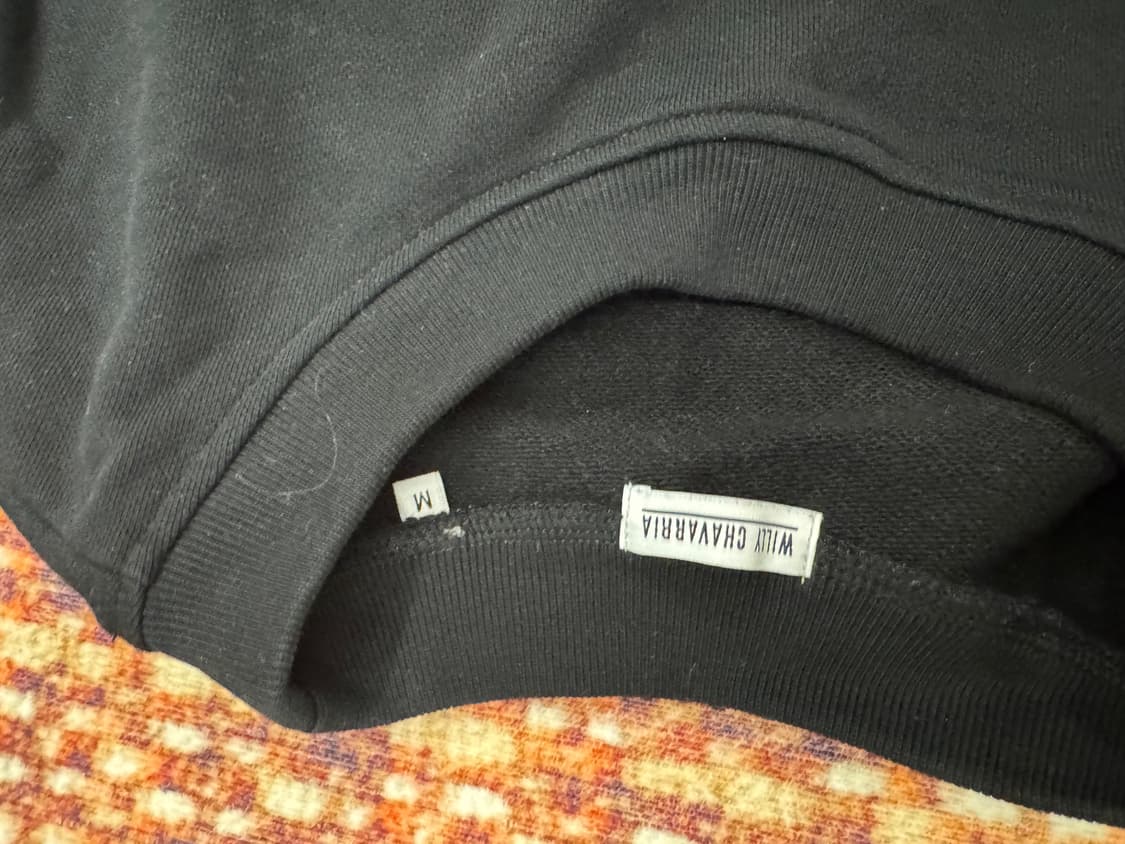 [윌리차바리아] 23aw 맨투맨 M 상품이미지2