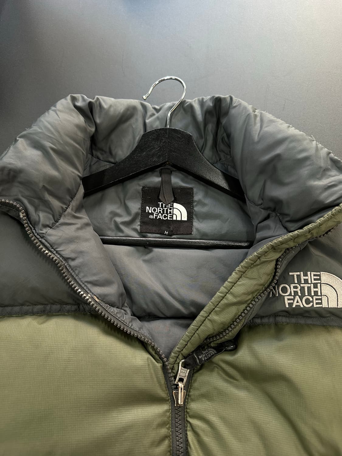 노스페이스 00s OG 말차 눕시700 패딩베스트 상품이미지10