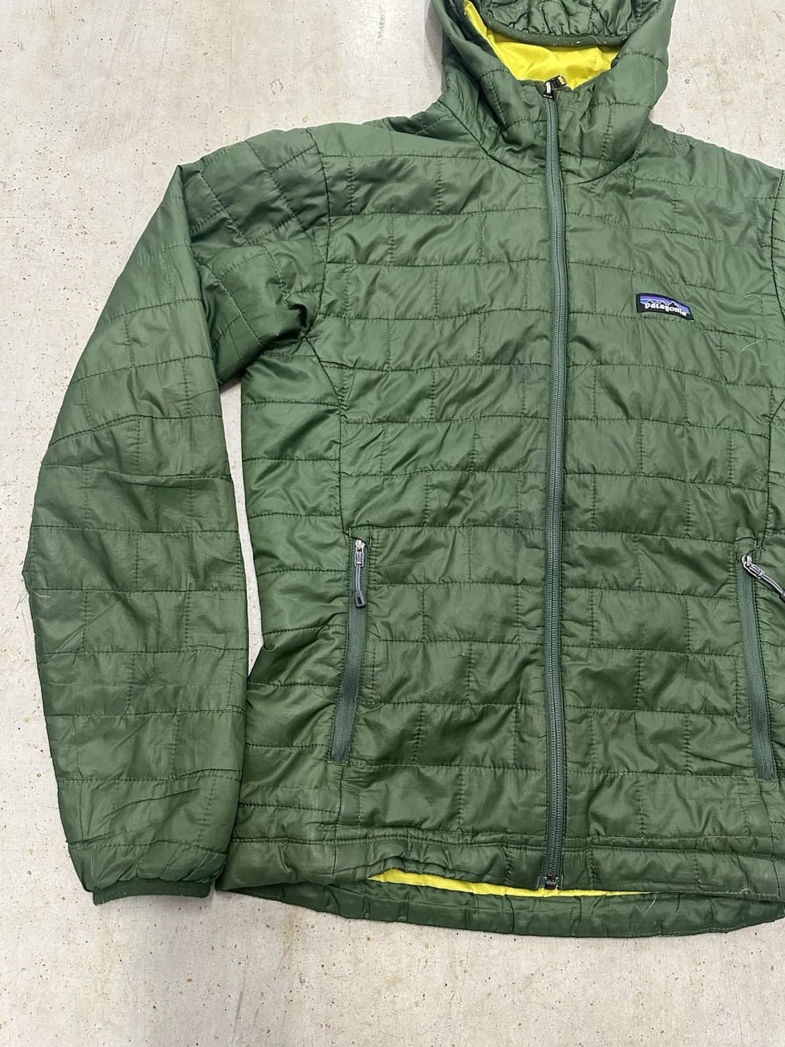 파타고니아 나노 퍼프 후디 자켓 그린 상품이미지2