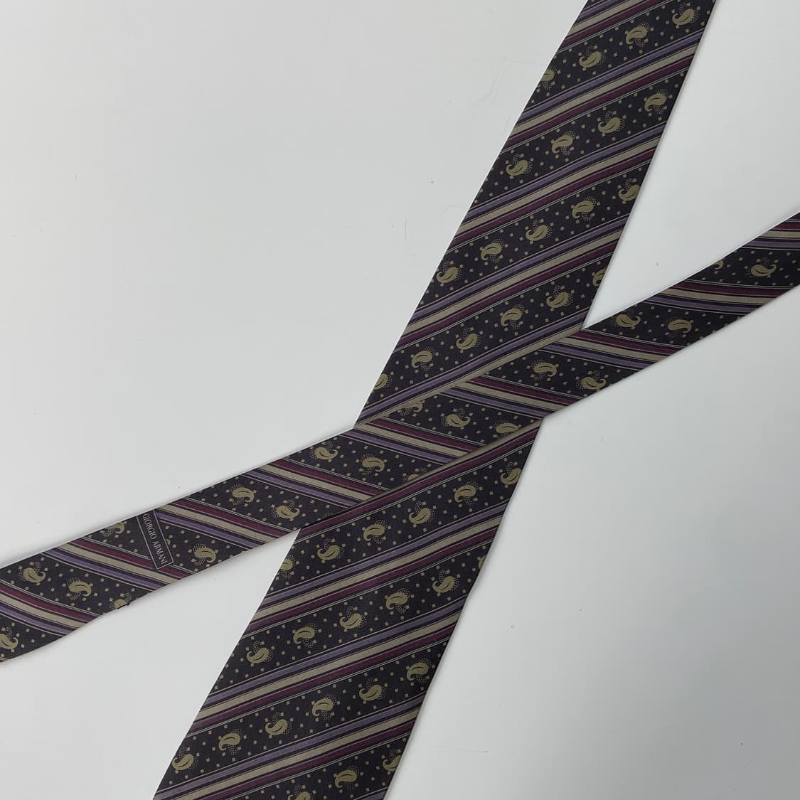 조르지오 알마니 페이즐리 명품 정품넥타이(ARMANI) 상품이미지4