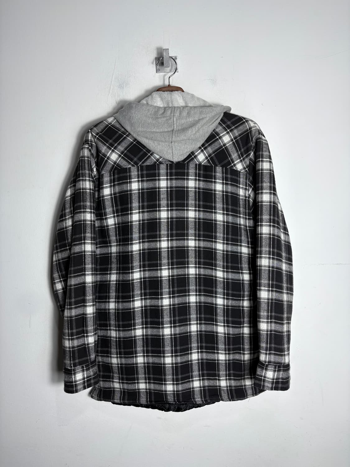 디키즈 후드 레이어드 체크 셔츠 자켓 상품이미지7