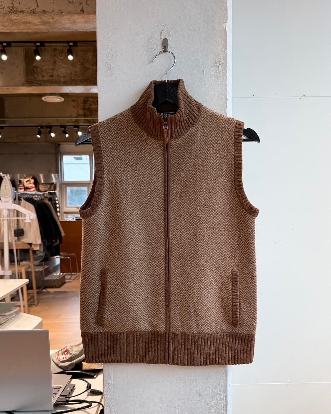 랄프 로렌 골프 브라운 울 베스트 자켓  상품이미지2