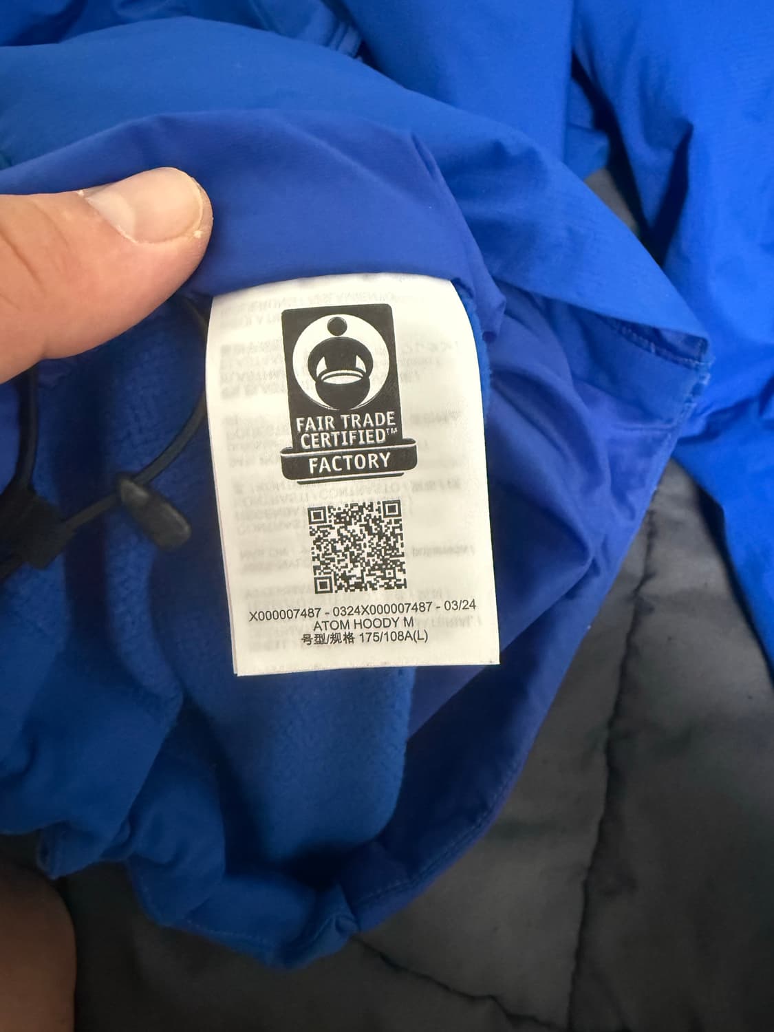 아크테릭스 아톰 후디 바이탈리티 L 상품이미지4