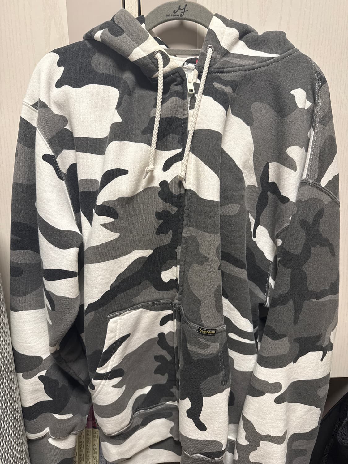 슈프림 스노우카모 후드집업 상품이미지1