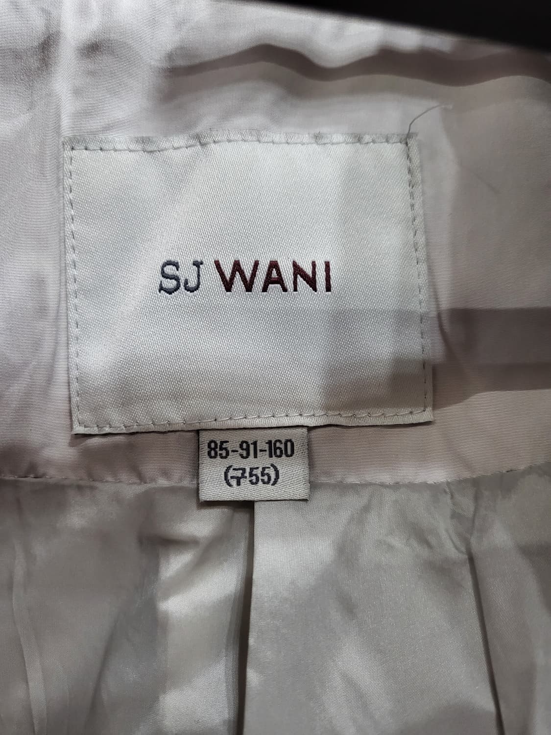 SJWANI(손정완) 퀼팅 구스다운 더블패딩 상품이미지7