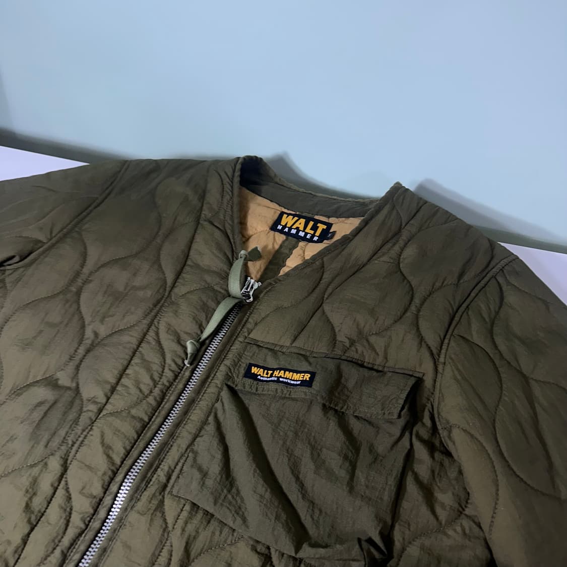 M 윌트해머 3포켓 카키 라이너 깔깔이자켓 상품이미지2