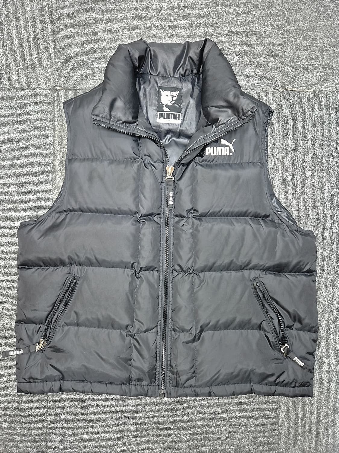 [100]<푸마>블랙 조끼패딩 상품이미지1