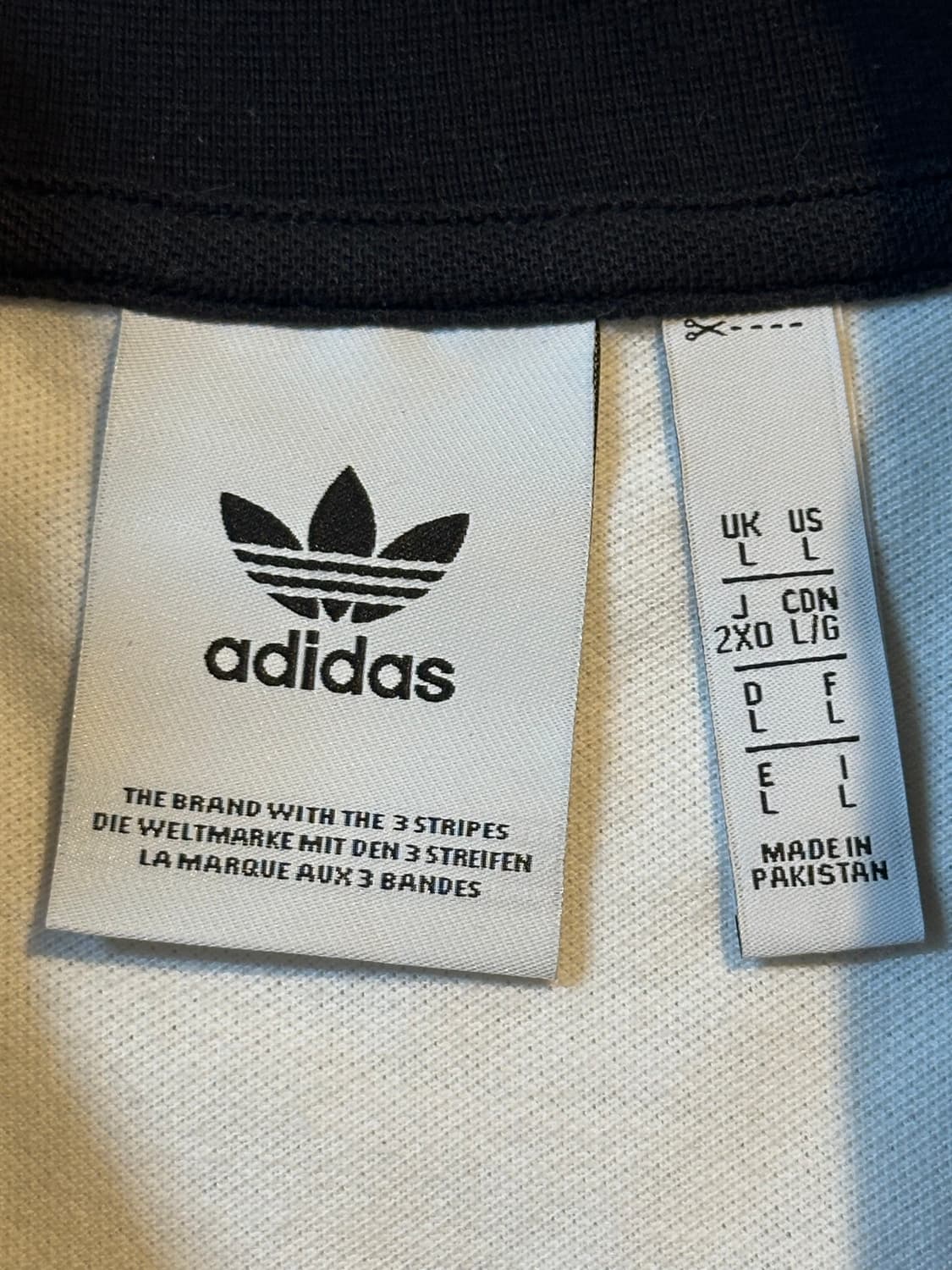 아디다스 ADIDAS 파이어버드 제니맛 나그랑 롱슬리브 흰검 상품이미지4