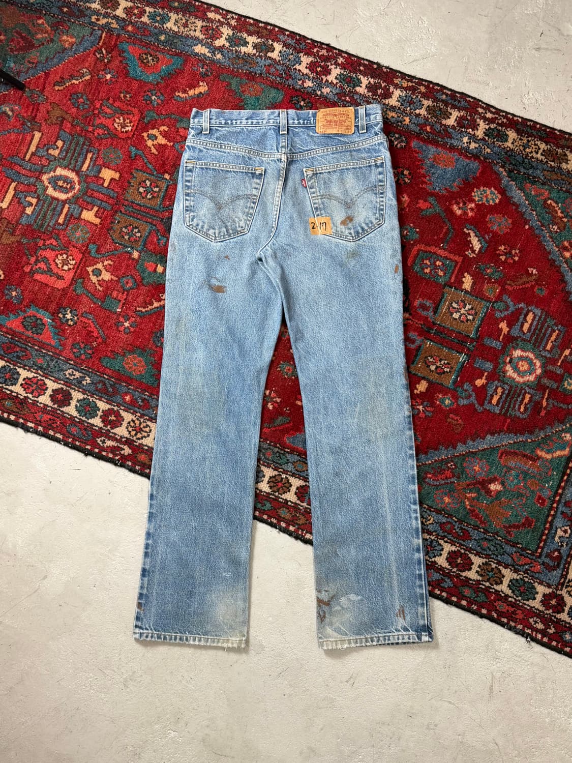 90’s 빈티지 리바이스 517 부츠컷 리바이스 청바지 상품이미지4